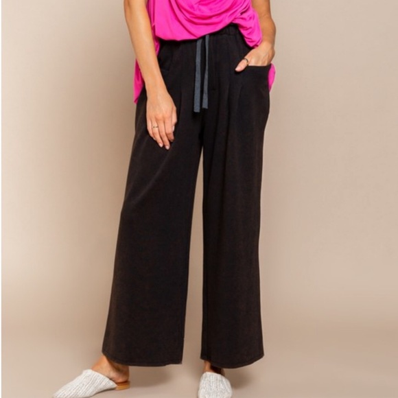 POL Black Washed Pants BRAND NEW - Picture 2 of 6